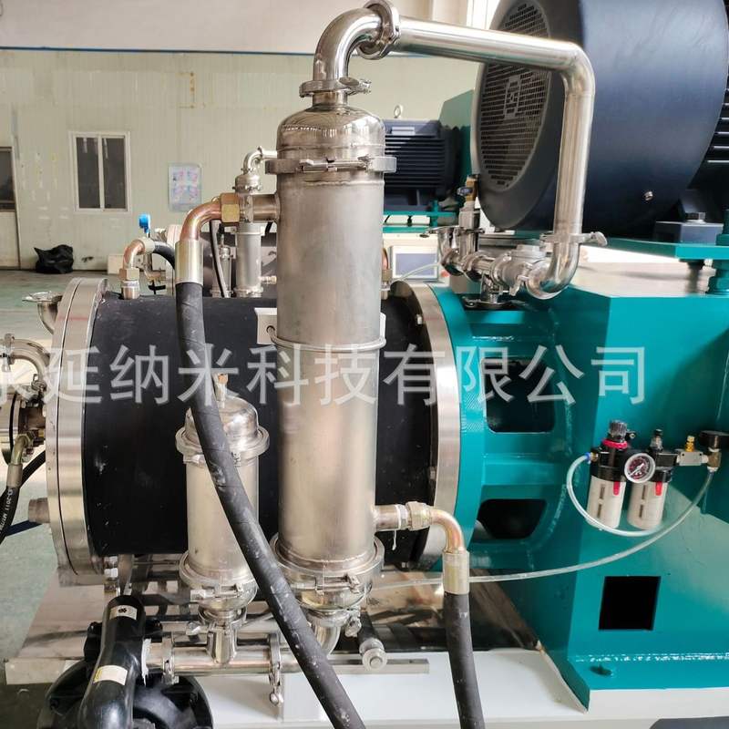 厂家直销超声波场双棒销式砂磨机纳米砂磨机湿法研磨设备磷酸铁锂