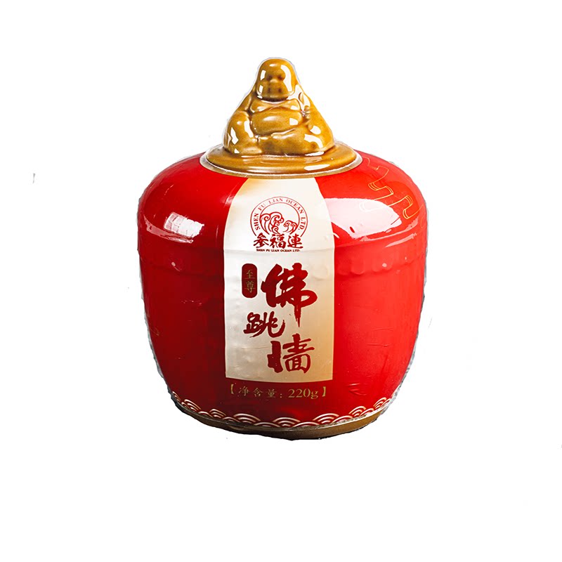正宗金浓汤佛跳墙6盅装加热即食年夜饭年货礼盒鲍鱼海参浓汤炖盅