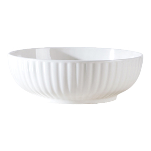 怀瑾纯白大汤碗家用特大号汤盆酸菜鱼碗大盆大码面碗餐具陶瓷大碗