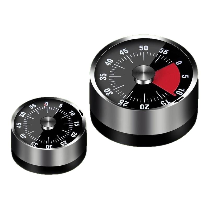 厨房计时器闹钟小学生自律神器家用钟倒时间管理定时器机械提醒器