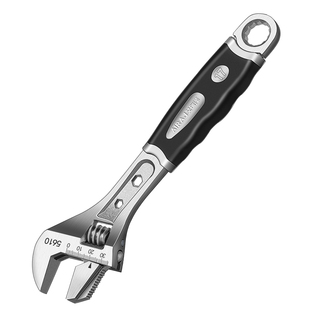 艾瑞泽活动扳手工具活口卫浴板手德国大开口短柄板子搬手