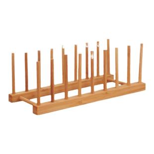 实木盘子展示支架收纳架水杯碟沥水碗架置物架茶饼超市陶瓷盘架子