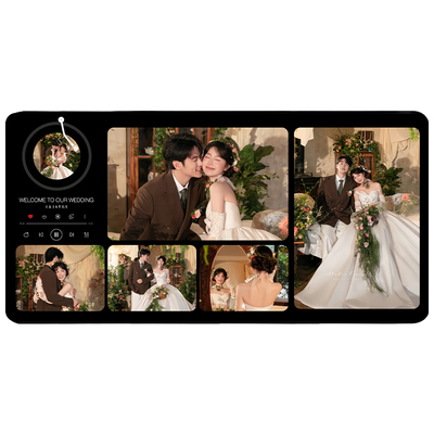 定制婚纱照相框挂墙旅拍