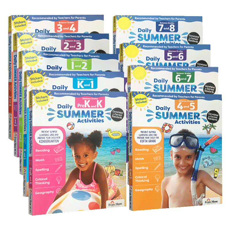 美国进口综合学科英语练习册