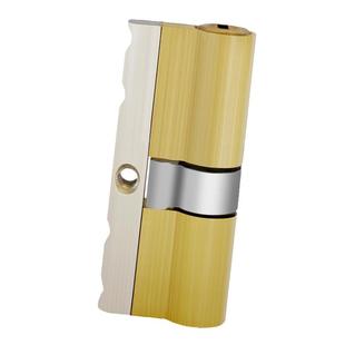 RESET防盗门锁芯超c级家用58叶片通用型黄铜大门页片锁芯防撬288