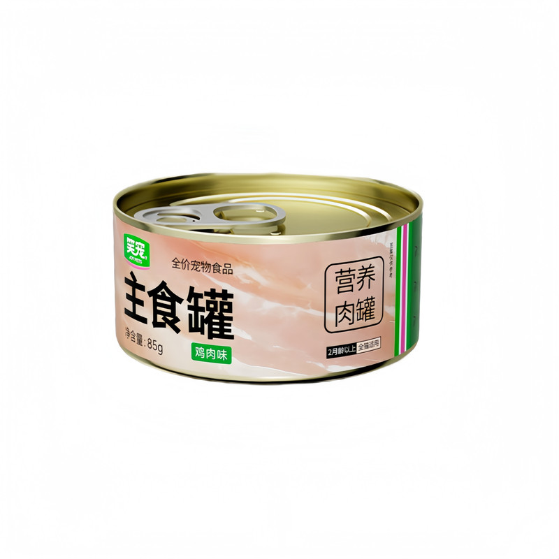 笑宠全价主食猫罐头鸡肉罐营养补水易消化成幼猫零食罐湿粮猫粮
