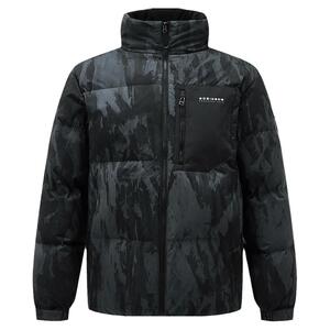 波司登羽绒服男2023秋冬新款青年时尚印花立领加厚外套B30145213