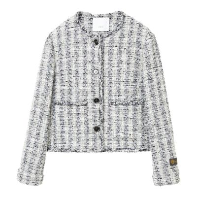 【经典粗花呢】OVV秋冬热卖女装意大利进口面料夹克休闲外套