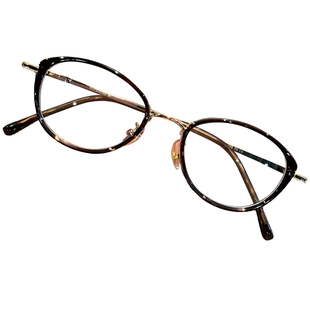 超轻钛架近视眼镜女款专业可配度数素颜显白小框猫眼防蓝光眼睛框