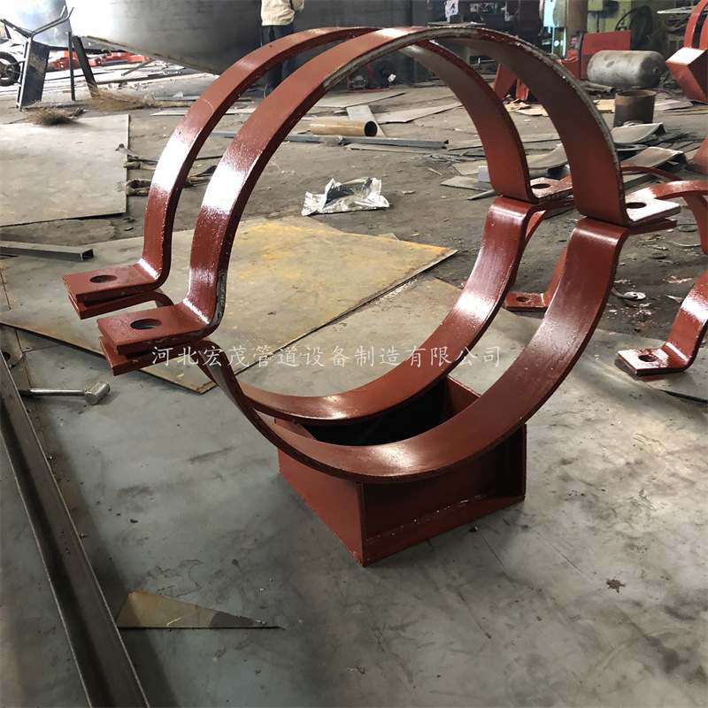 生产卡箍型滑动支架 固定导向滑动管道支架管夹式管托座式