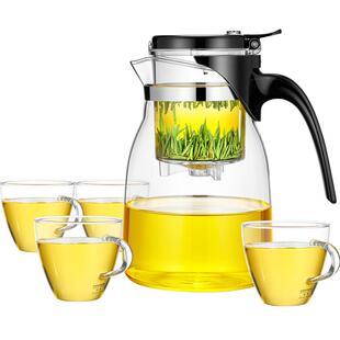 明尊G-11玻璃茶壶飘逸杯泡茶壶茶水分离杯玻璃茶具单壶家用花茶壶