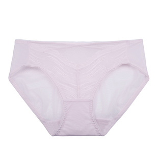 华歌尔Wacoal 蕾丝中腰三角裤内裤内衣女UP35A5