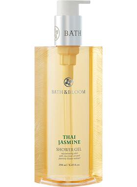 BATH&BLOOM泰国茉莉香氛沐浴油啫喱深层清平衡洁舒缓精油沐浴露