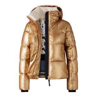 BOGNER博格纳 25新品HELLA-D女士复古光泽感时尚短款羽绒滑雪服