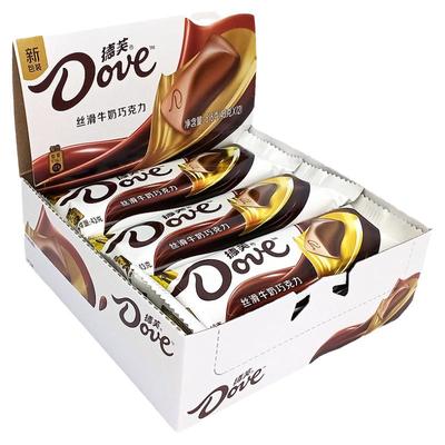 德芙巧克力排块丝滑牛奶喜糖零食