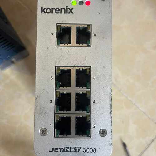 科洛理思Korenix工业交换机Jetnet3008，拆机正