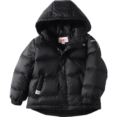 雅鹿加厚儿童面包两穿羽绒服