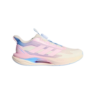 adidas阿迪达斯「LIGHTDART 闪电镖」2026春女大童跑步鞋 KJ7914