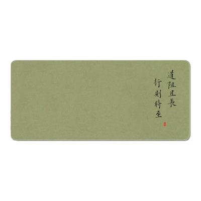 国风书法艺术创意文字鼠标垫大号加厚锁边笔记本电脑桌垫办公神器