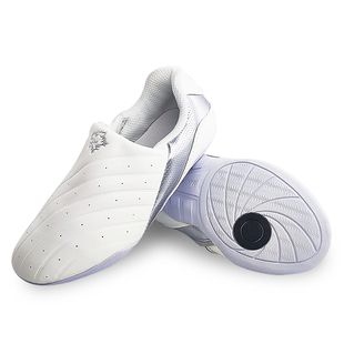 跆拳道鞋透气加宽初学软底专业款儿童成人训练道鞋散打鞋空手道鞋