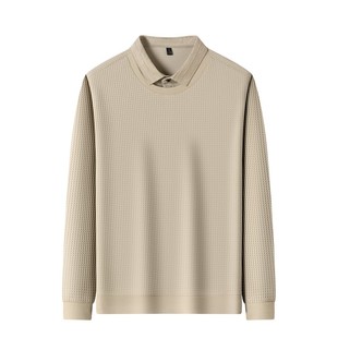 男仕西装打底衫假两件里面穿的衣服中年人西服的内搭毛衣polo小衫