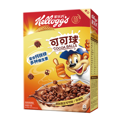 家乐氏麦片可可球即食谷物