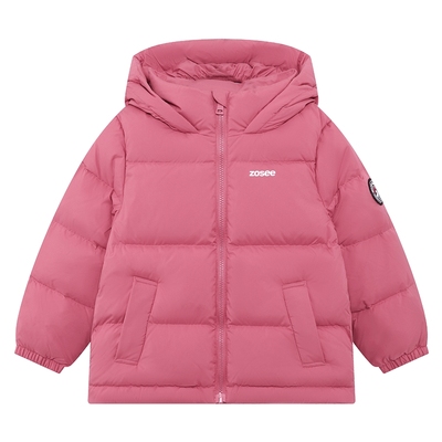 左西女童羽绒服短款冬季加厚防寒