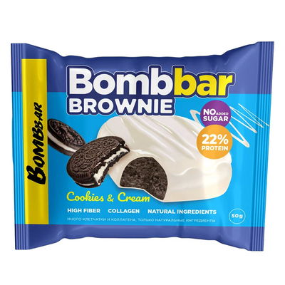 俄罗斯新品bombbar蛋白布朗尼