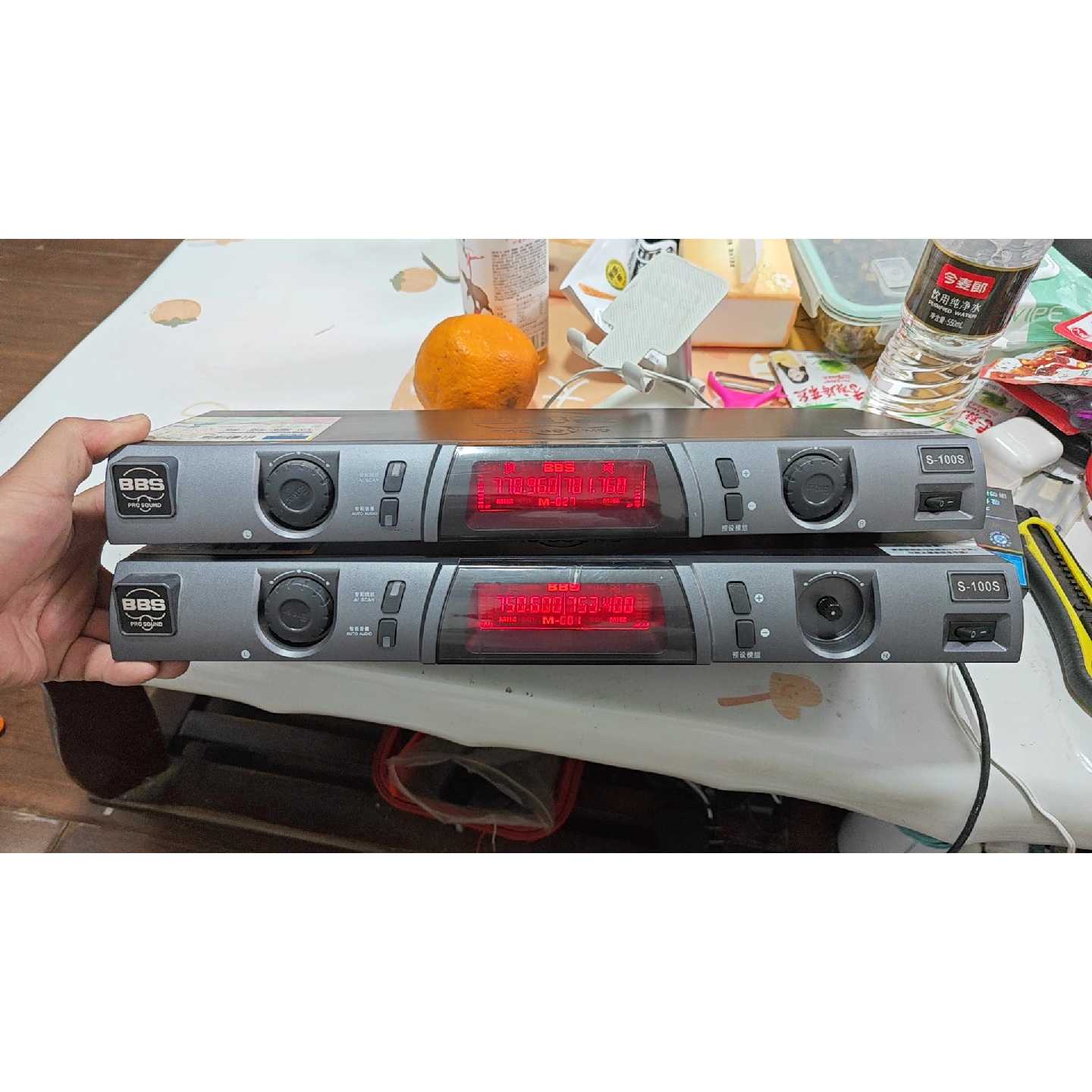 【议价-可维修】BBS话筒接器，型号S-100S，通电如图，标价价 /均