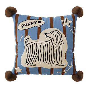 Mever美拉德包豪斯抱枕客厅沙发靠背床上靠枕床头靠垫长条抱枕套