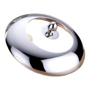 不锈钢锅盖家用炒菜锅蒸锅通用30加厚汤锅32cm铁锅28厘米圆形盖子