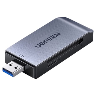 绿联相机读卡器usb3.0高速读取四合一多功能转换器sd/cf/tf/ms卡手机电脑行车记录仪内存通用单反摄影ccd储存