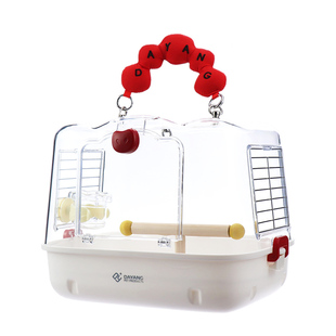 鹦鹉外出笼不锈钢便携旅行外带笼手提玄凤虎皮牡丹运输笼达洋TC30