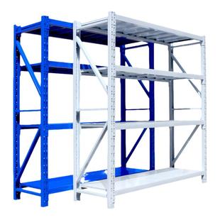 仓储货架1.5米高四层置物架家用多层储物架仓库仓储架货物展示架