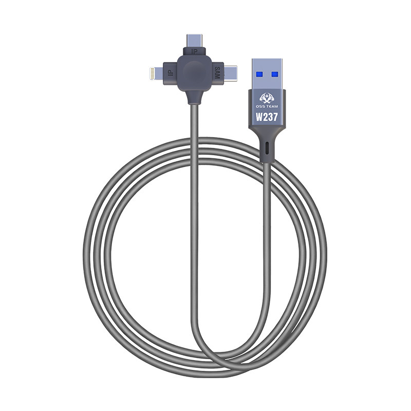 OSS W237 DFU三合一数据线 iP手机进入恢复模式 SAM进入挖煤模式