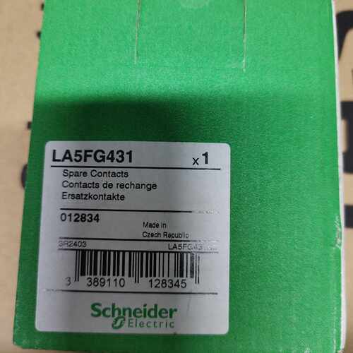 议价施耐德接触器 LC5FG431