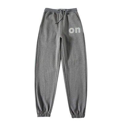 高腰男女公仔运动加长高个子卫裤