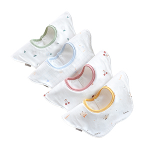 10A抗菌类纯棉防水速干婴儿口水巾围脖围嘴