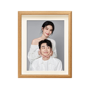 六寸相框摆台加打印洗照片定制亚克力中空相框空框678寸10寸A4 A3