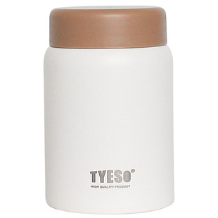 大口保温瓶保温杯子女便携小广口宽口大口径矮胖型小巧不锈钢水瓶