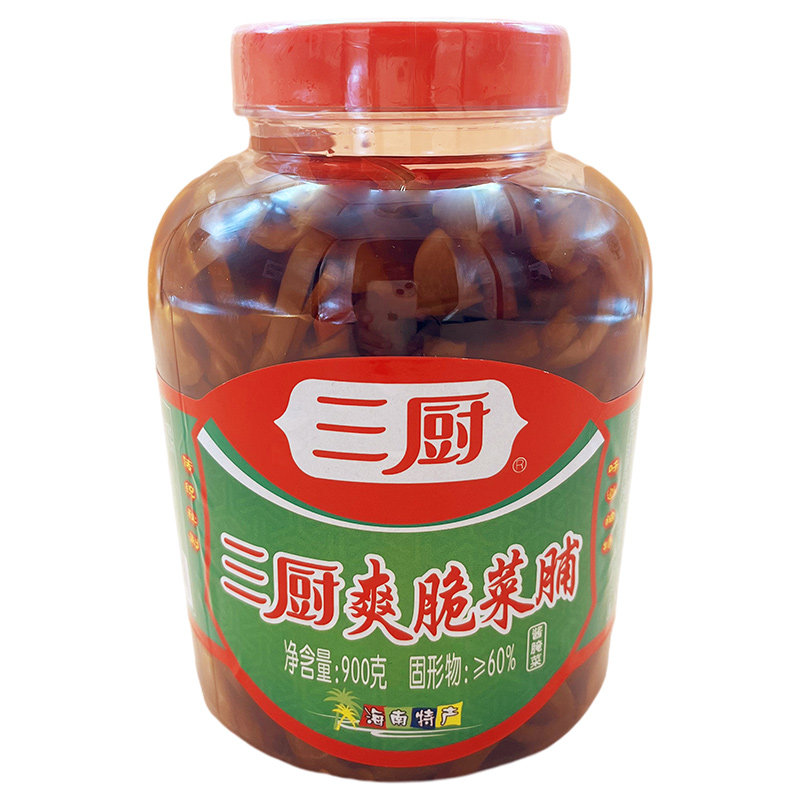 三厨爽脆菜脯酱萝卜开胃下饭菜