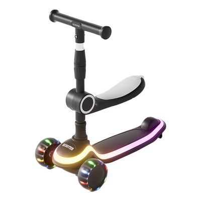 儿童滑板车3到6岁2026新款可坐可骑宝宝踏板滑滑溜溜二合一周岁礼