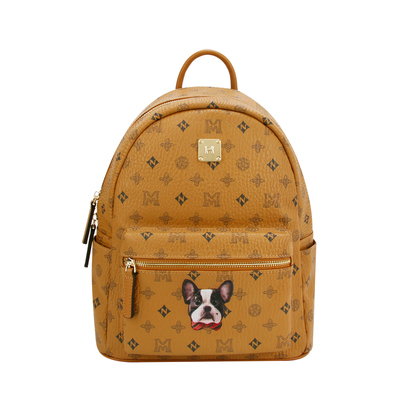 稻草人大容量通勤百搭轻便双肩包