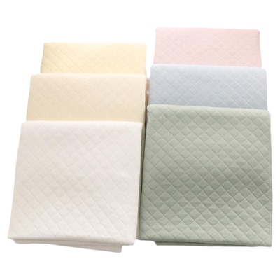 纯棉针织夹棉床品服装布料