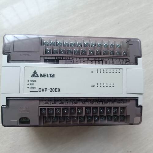 【询价】台达PLC DVP20EX00R2自带模拟量主机，成色新实物适用
