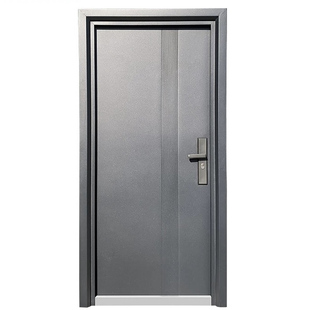 现货大门双开门定制锌合金大门农村自建房入户门家用仿铜门进户门