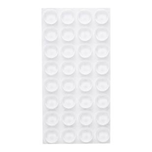 门把手防撞贴硅胶静音垫冰箱门贴门挡条防碰撞神器柜门后颗粒墙贴