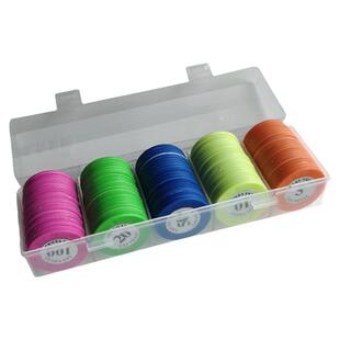 最新款筹码币麻将德州扑克筹码卡片棋牌室专用打麻将积分代币高端