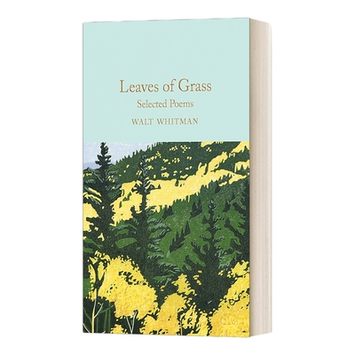 英文原版 Leaves of Grass 草叶集 惠特曼 精装麦克米伦收藏馆系列 Macmillan Collector's Library 英文版 进口英语原版书籍