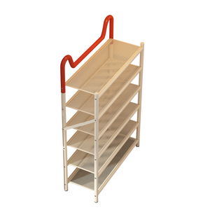 租房专用鞋架门口家用鞋柜入户门多层收纳置物架简易可折叠免安装